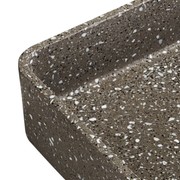 Terrazzo Grey 'Altum' Rectangle 500mm Basin gallery detail image