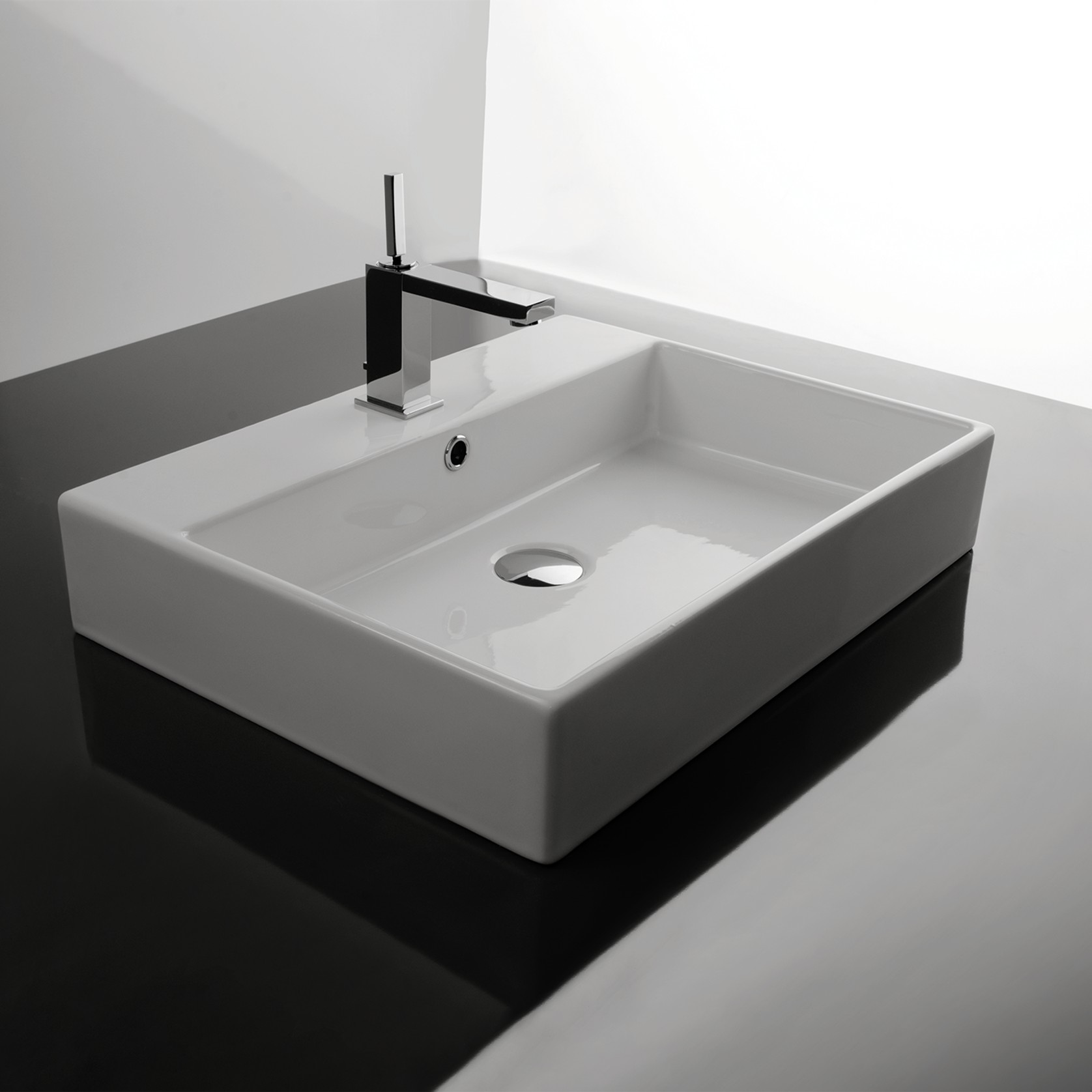 Valdama Unlimited Wall Basin 700 x 450 x 110H gallery detail image