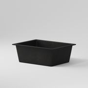 Vera Single Sink | Black Granite gallery detail image