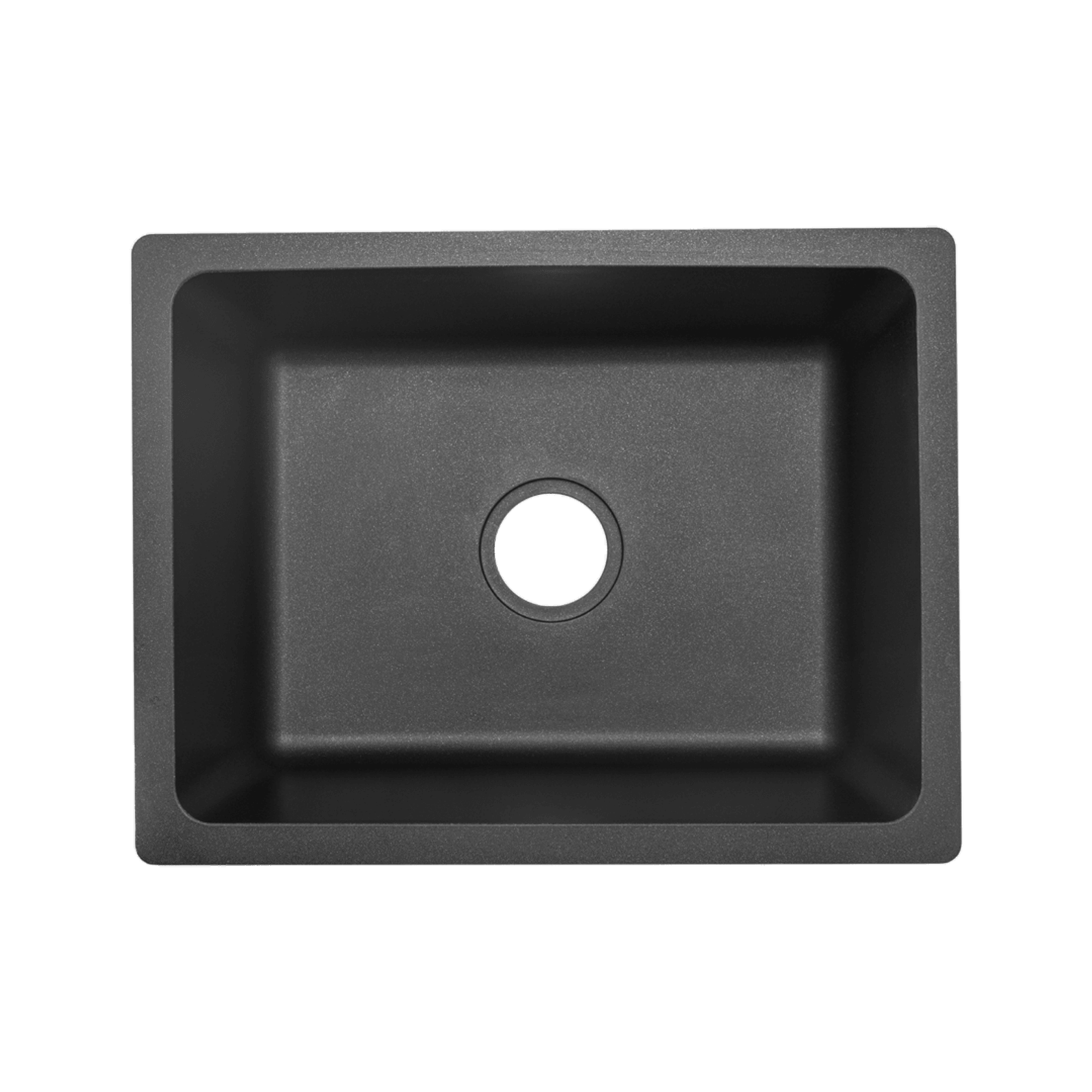 ABI Vera Single Sink | Black Granite gallery detail image