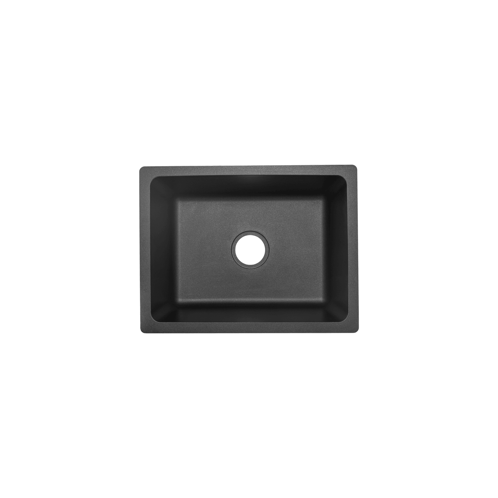 ABI Vera Single Sink | Black Granite gallery detail image
