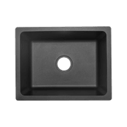 ABI Vera Single Sink | Black Granite gallery detail image