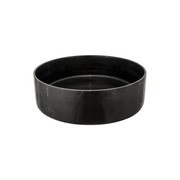 iStone Round Basin 380 x 110mm Black Marble gallery detail image