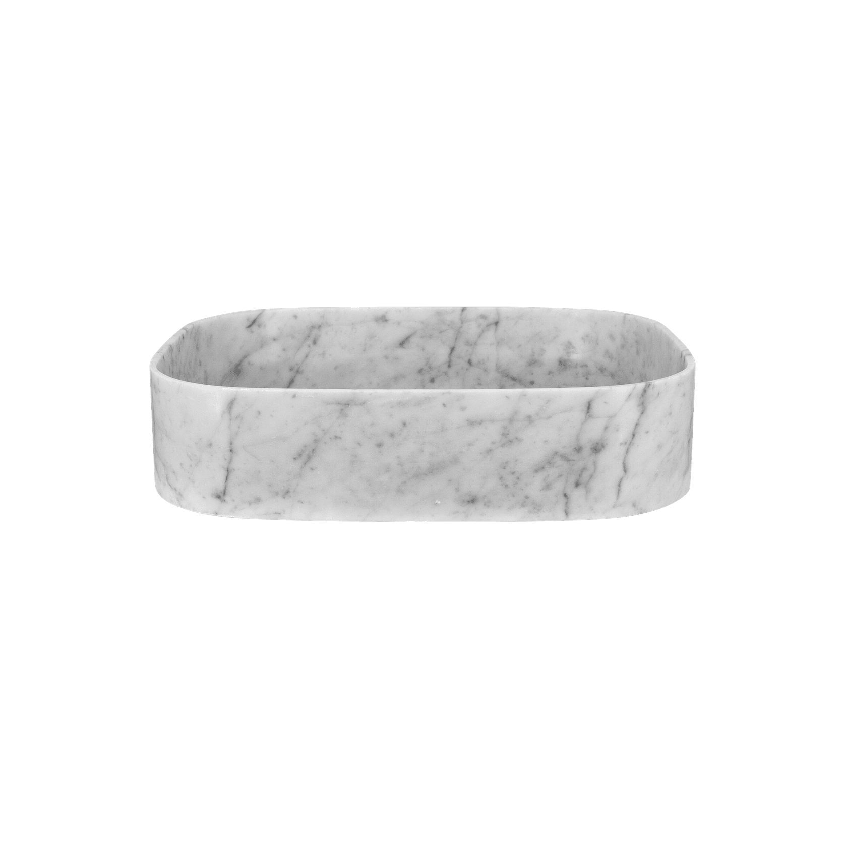 iStone Soft Square Basin 480 x 380mm Natural Marble gallery detail image