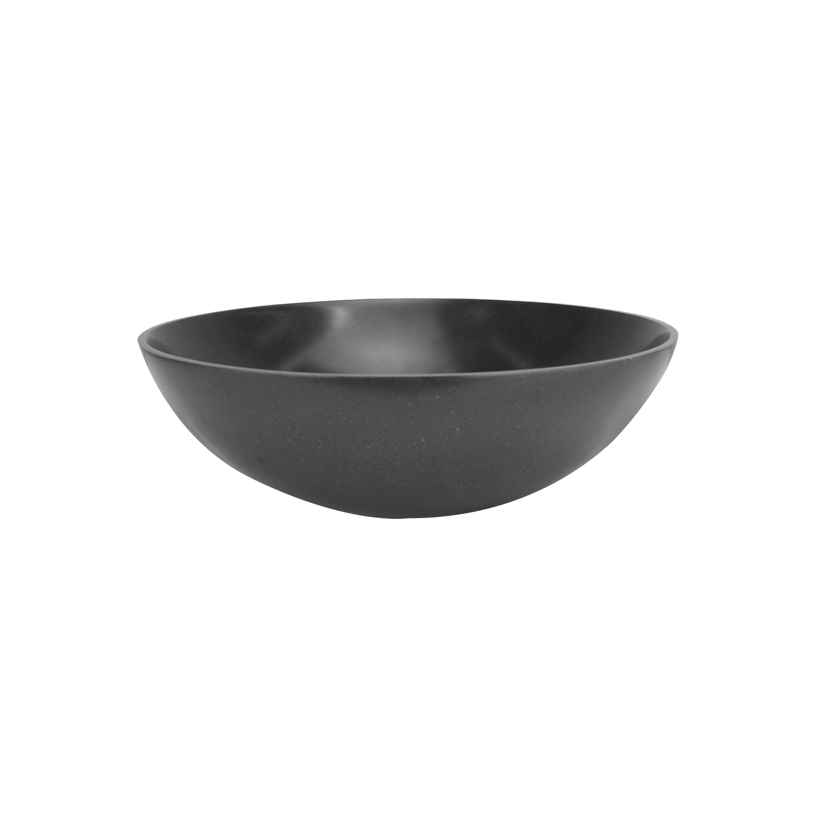 iStone Round Basin 400 x 130mm Carbon Quartz gallery detail image
