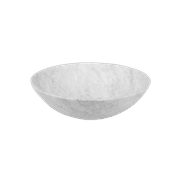 iStone Round Basin 400 x 130mm Natural Marble gallery detail image