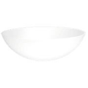 iStone Round Basin 400 x 130mm Matte White gallery detail image
