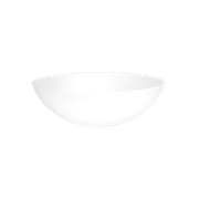 iStone Round Basin 400 x 130mm Matte White gallery detail image