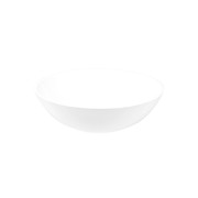 iStone Round Basin 400 x 130mm Gloss White gallery detail image