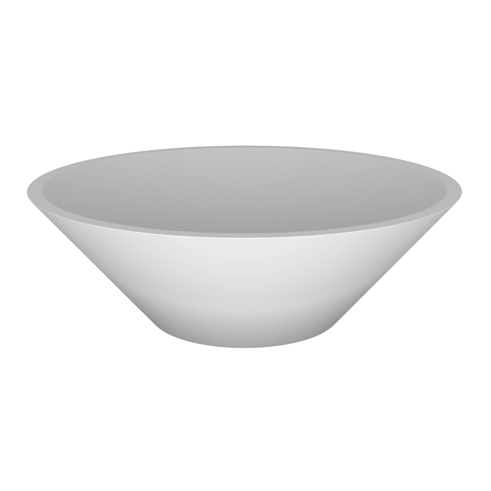 iStone Caesar Basin 400mm Matte White gallery detail image