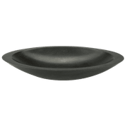 iStone Oval Basin 600 x 105 x 350mm Carbon Quartz gallery detail image