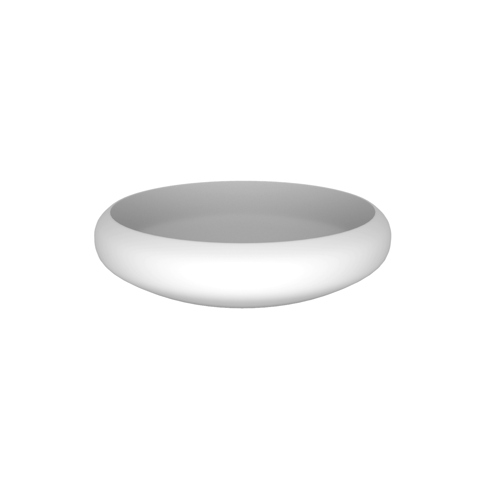 iStone Flotte Basin 400mm Matte White gallery detail image