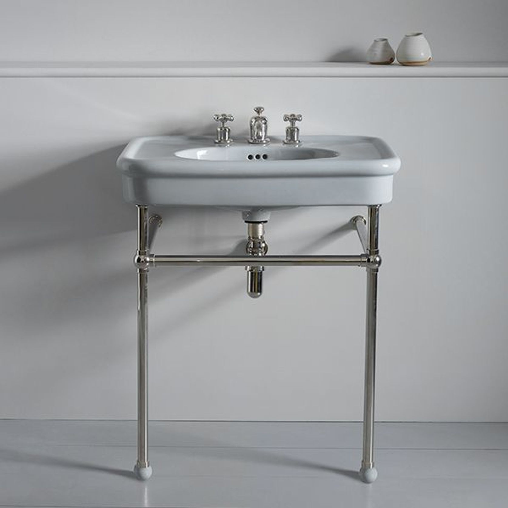 Rockwell Basin on Stand | Seattle Grey gallery detail image