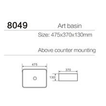 Unika Sienna Counter Top Gloss Basin gallery detail image