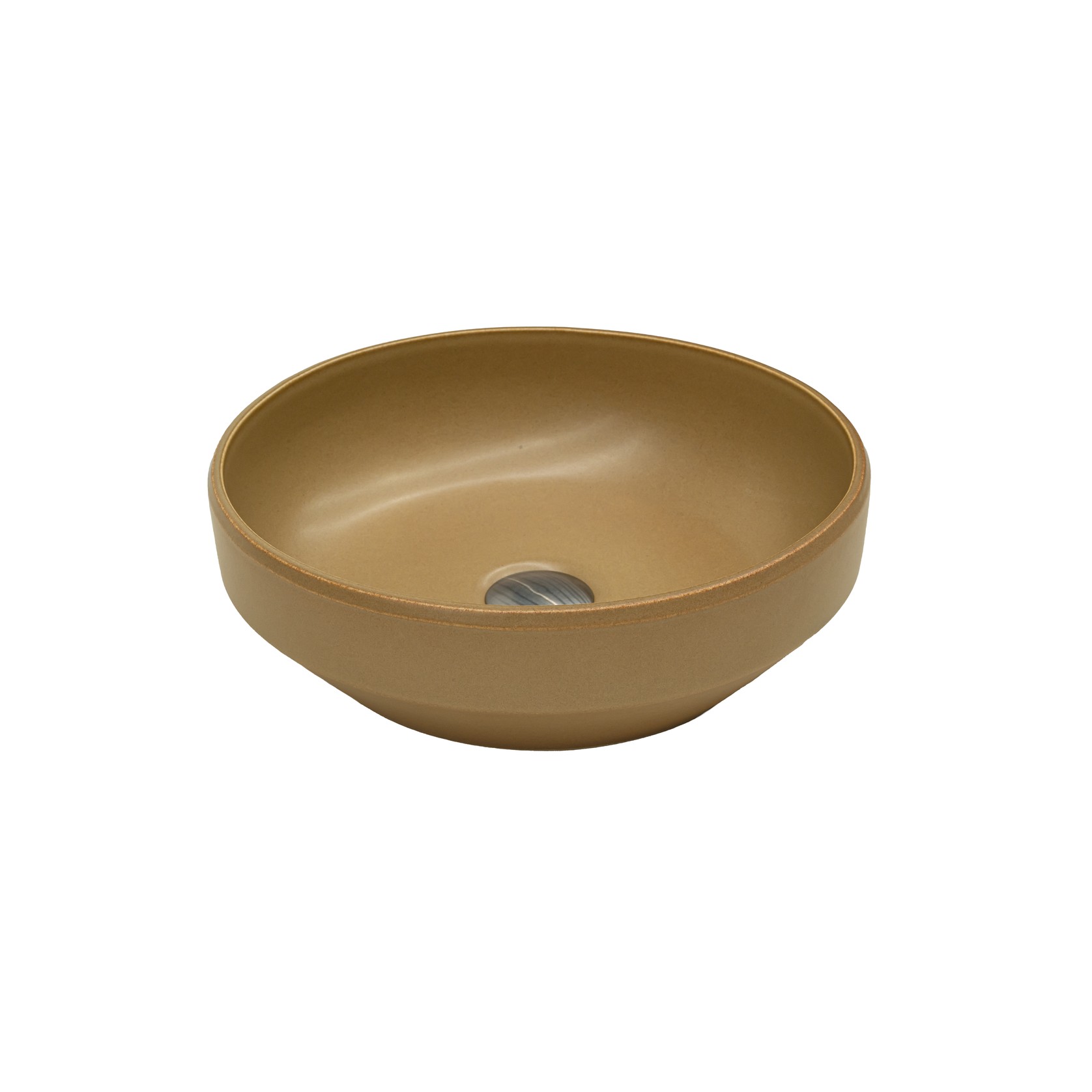 Terra 380 Round Vessel Basin Dune gallery detail image