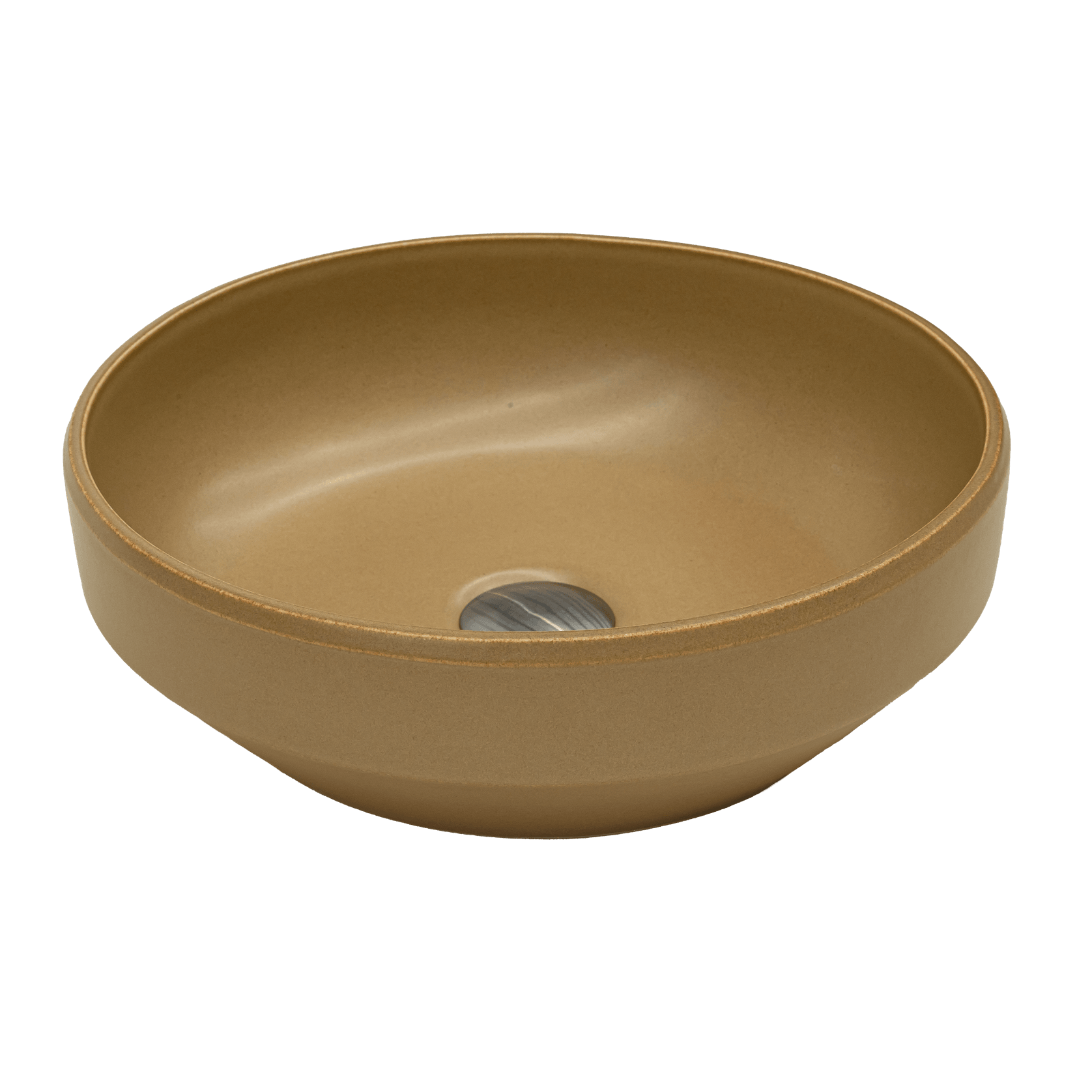 Terra 380 Round Vessel Basin Dune gallery detail image