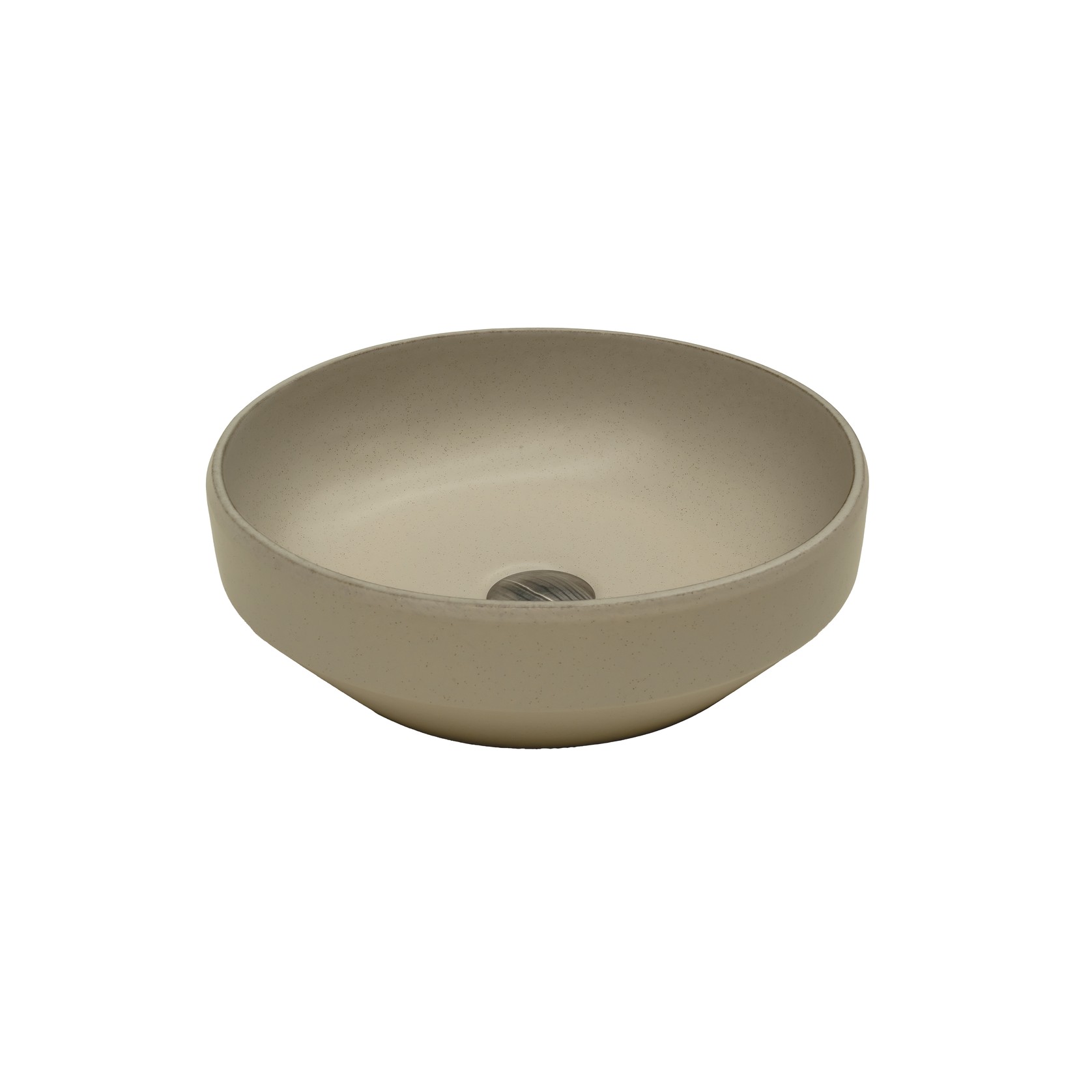 Terra 380 Round Vessel Basin Dune gallery detail image