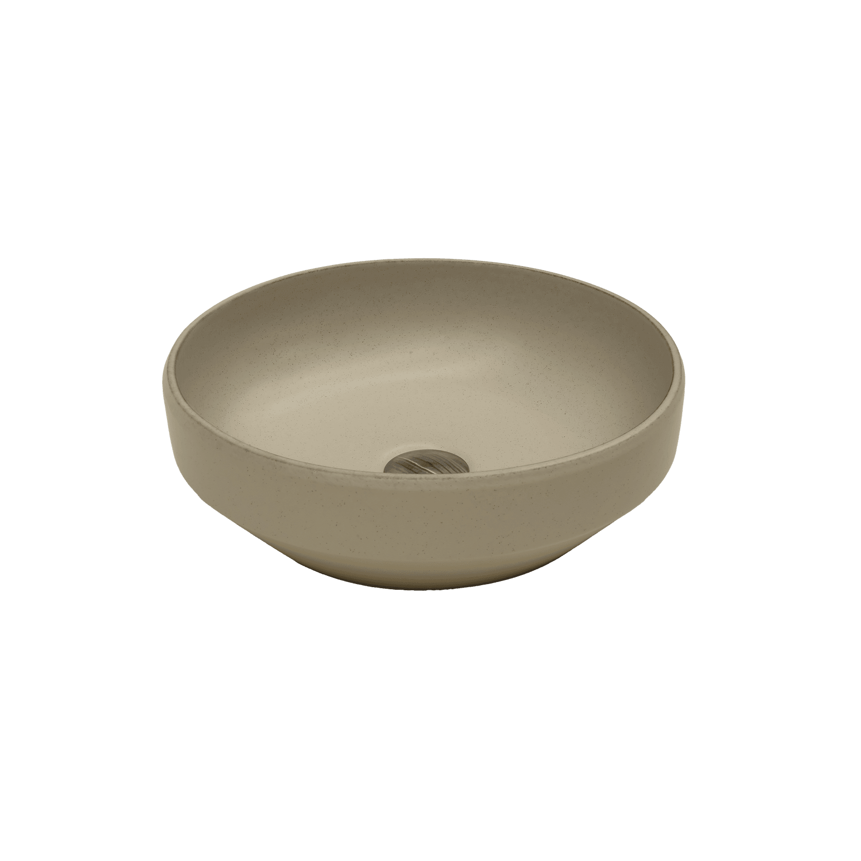 Terra 380 Round Vessel Basin Dune gallery detail image