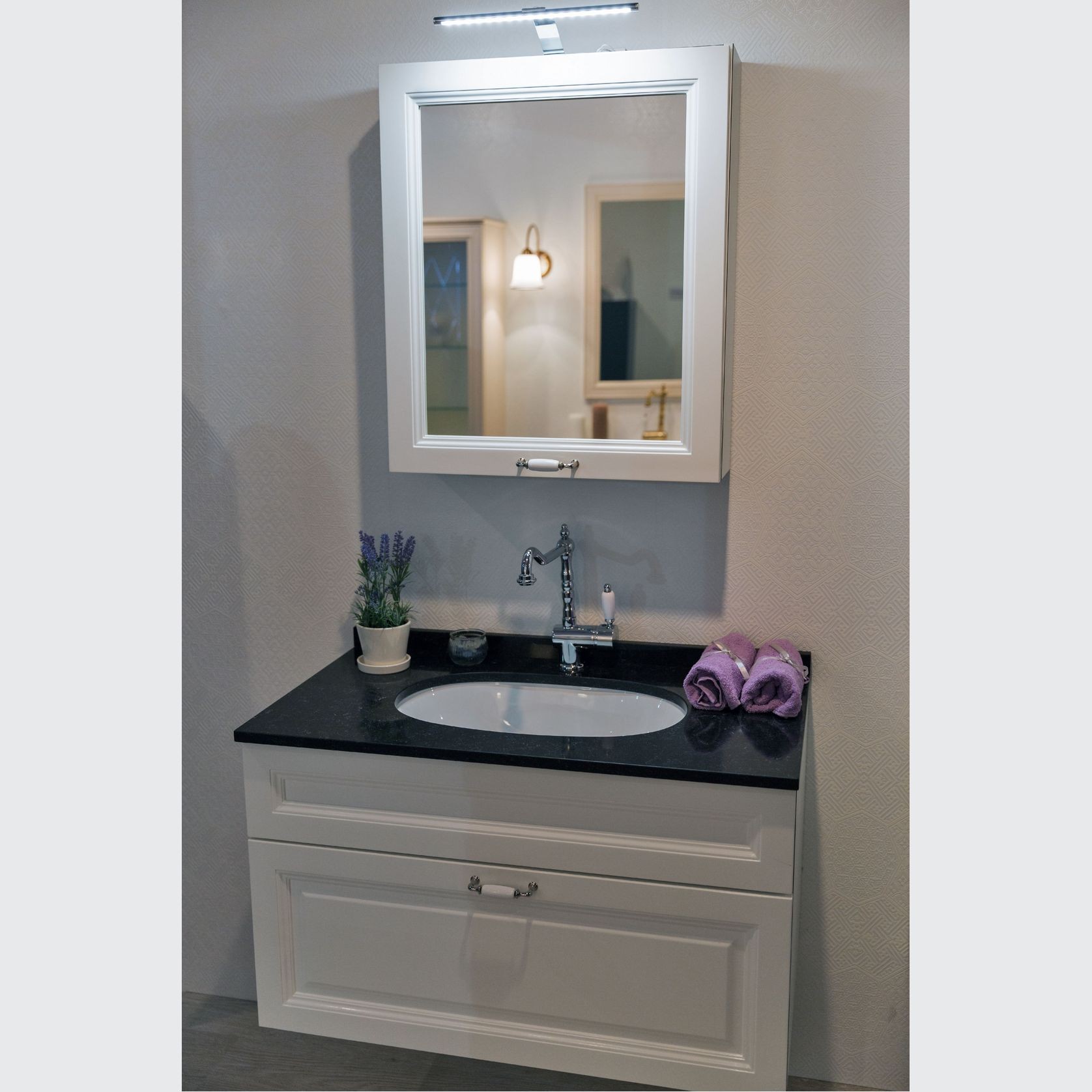 Custom Sized Solid Surface Vanity Top gallery detail image