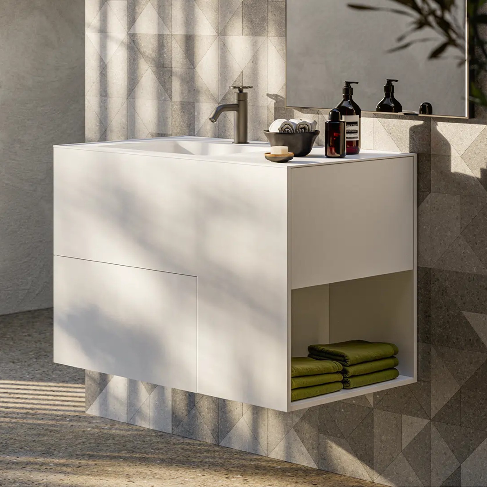 Quadtwo Washbasin by Boffi gallery detail image