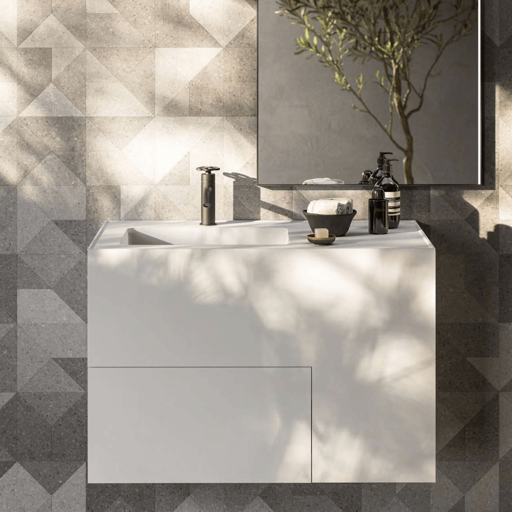 Quadtwo Washbasin by Boffi gallery detail image