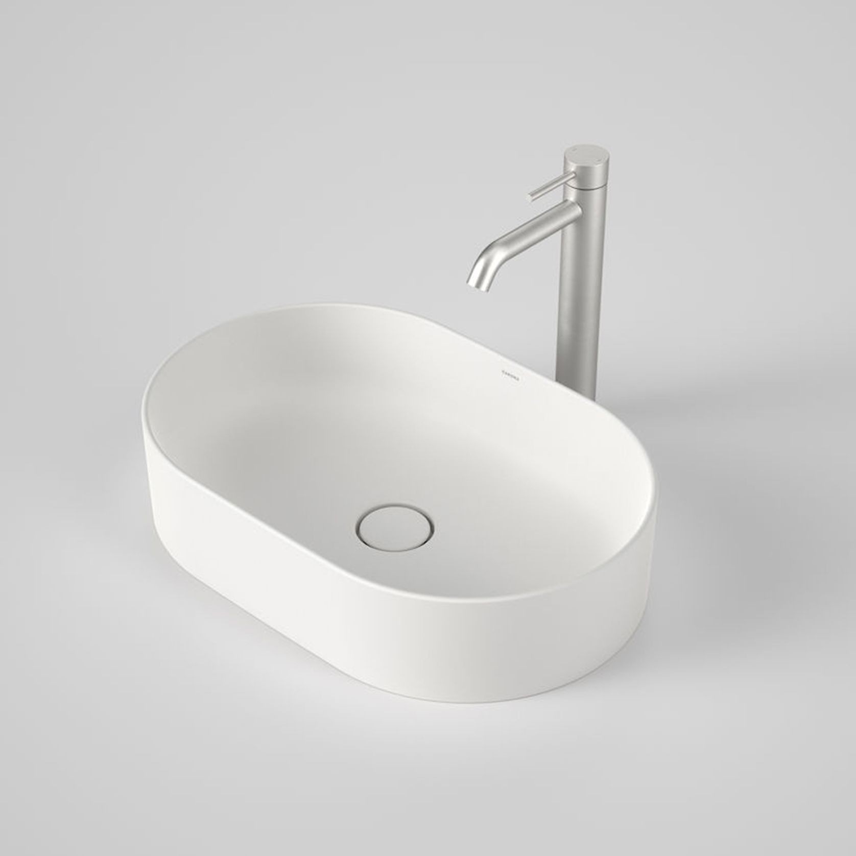 Liano II 530mm Pill Above Counter Basin - White gallery detail image
