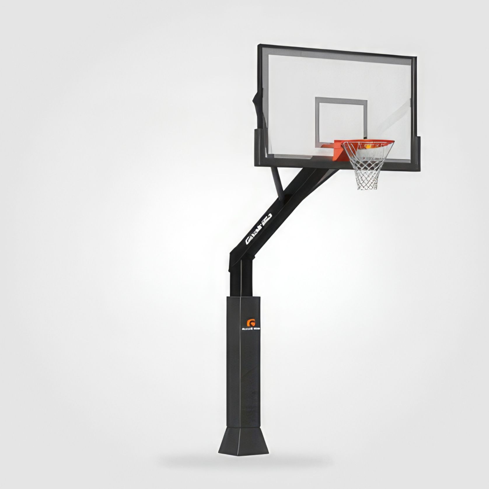 B4850W 72" Fixed Height - Stainless Steel Hoop gallery detail image