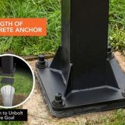 GS54C 54" In-Ground Basketball Hoop gallery detail image