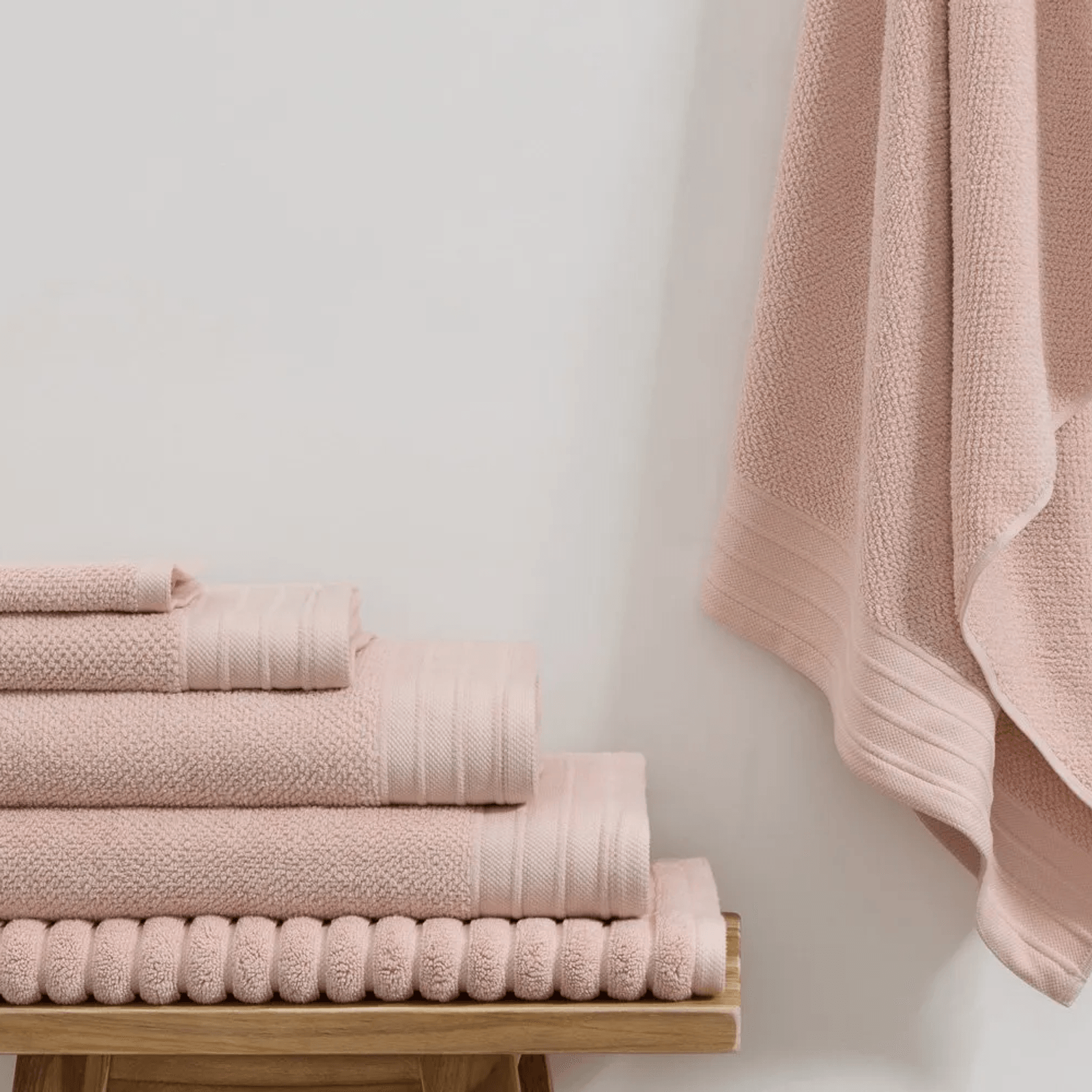Family Bath Towel Bundle - Blush gallery detail image