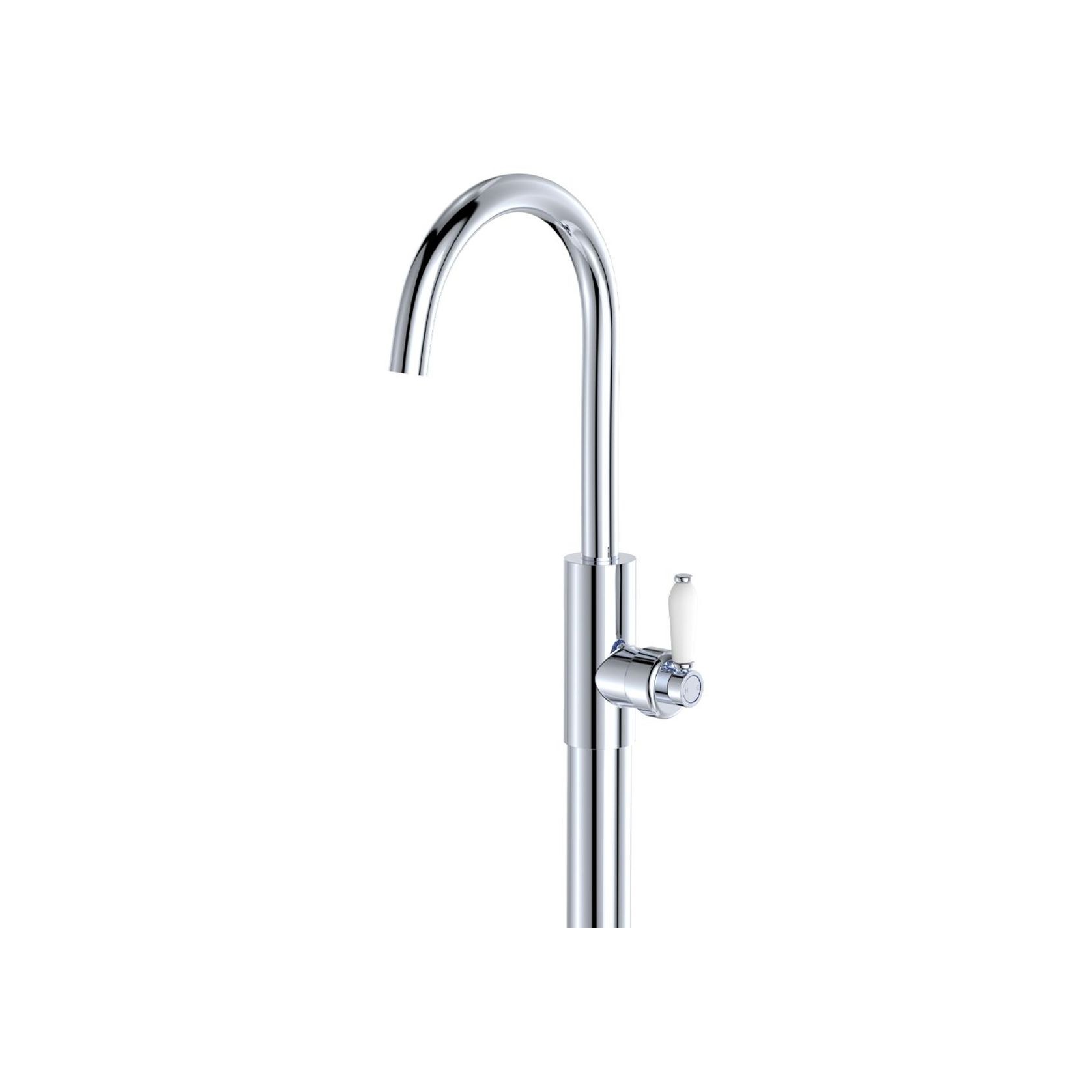 Eleanor Floor Mounted Basin/Bath Mixer gallery detail image