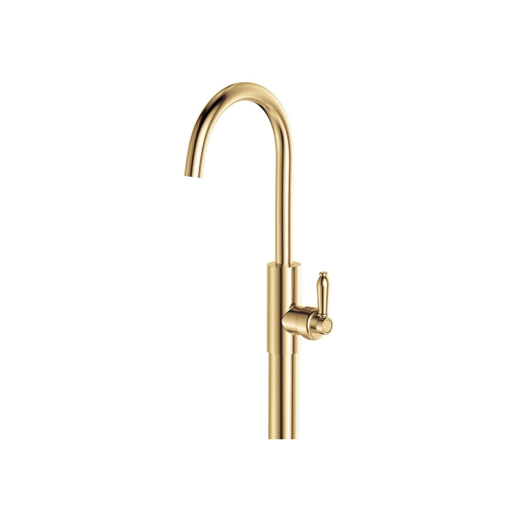 Eleanor Floor Mounted Basin/Bath Mixer gallery detail image