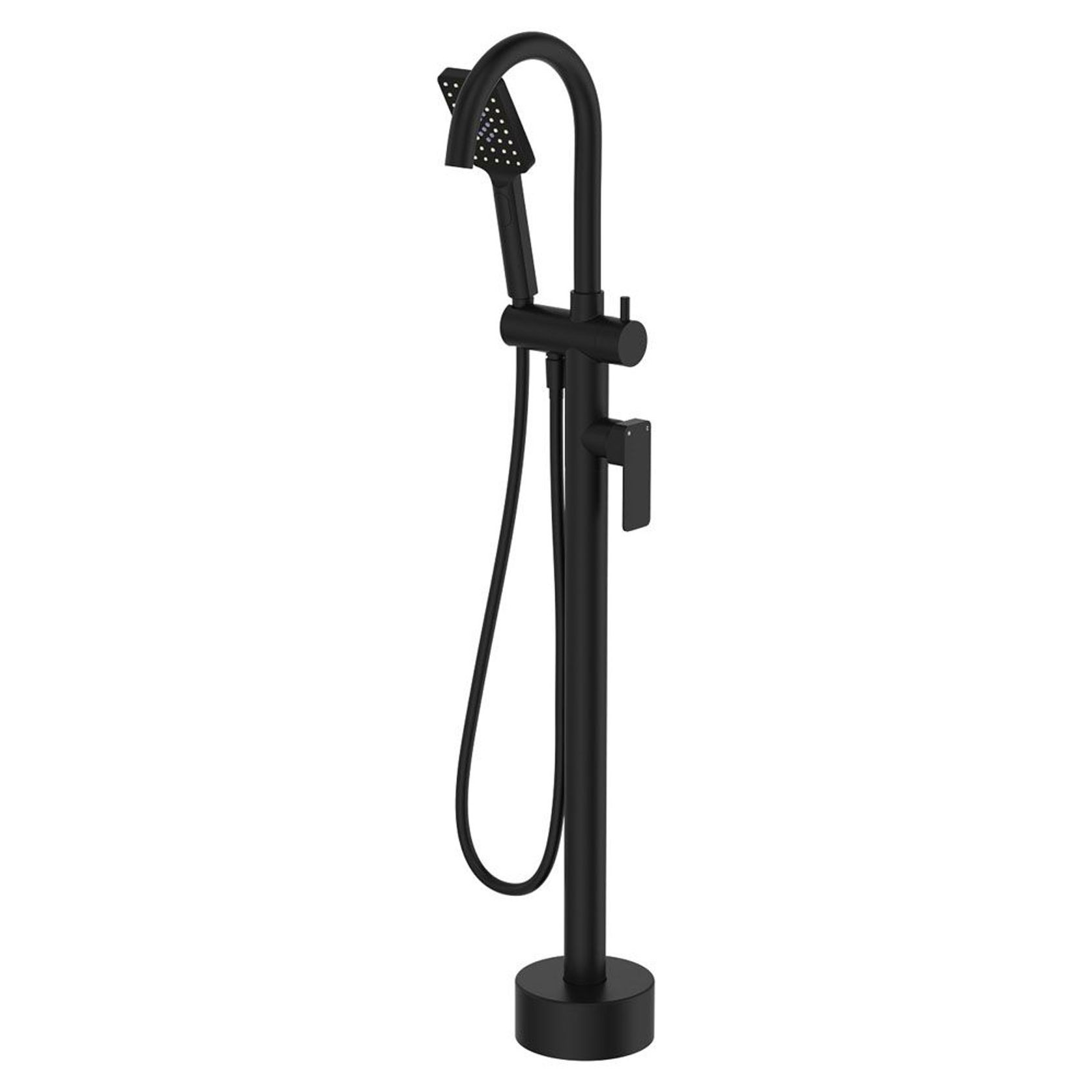 Tono Floor Mounted Bath Mixer with Hand Shower gallery detail image