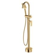 Tono Floor Mounted Bath Mixer with Hand Shower gallery detail image