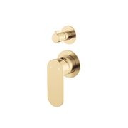 Empire Slim Wall Diverter Mixer, Vertical gallery detail image