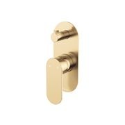 Empire Slim Wall Diverter Mixer, Vertical gallery detail image