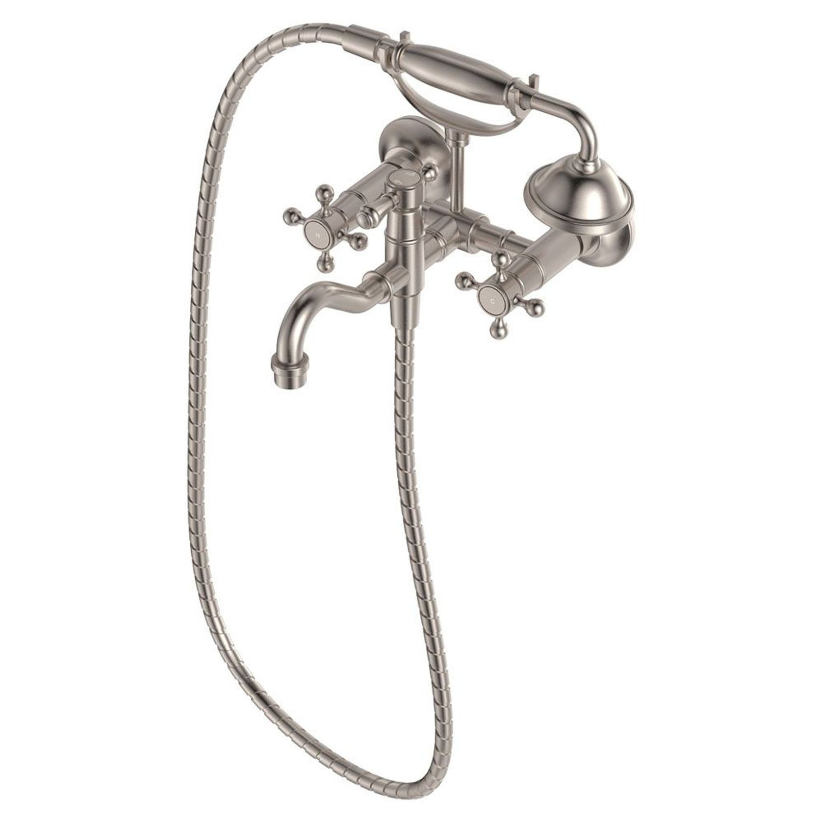 Lillian Exposed Bath Tap Set with Hand Shower gallery detail image