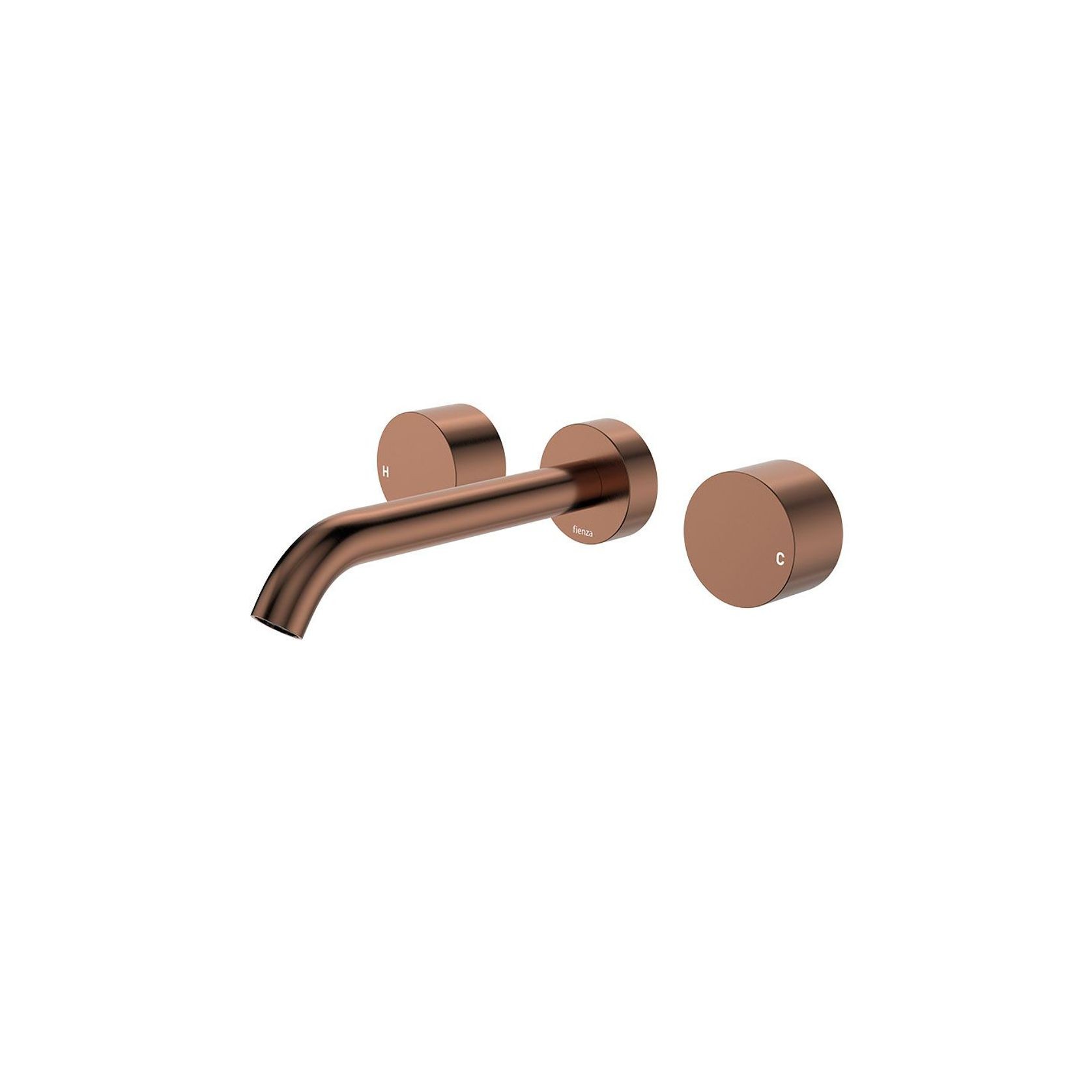 Kaya Wall Set, Round Taps, 180mm Outlet gallery detail image