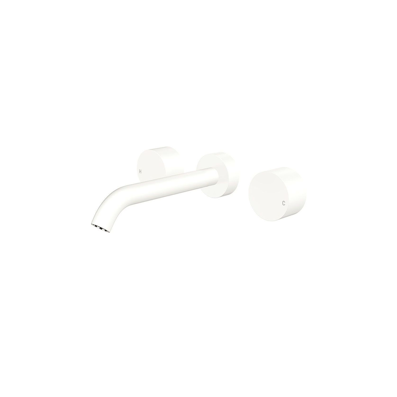 Kaya Wall Set, Round Taps, 180mm Outlet gallery detail image