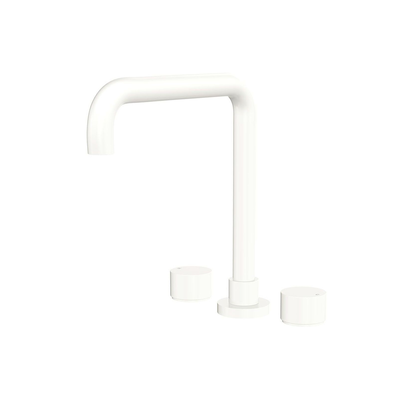 Kaya Squareline Hob Set, Round Taps gallery detail image