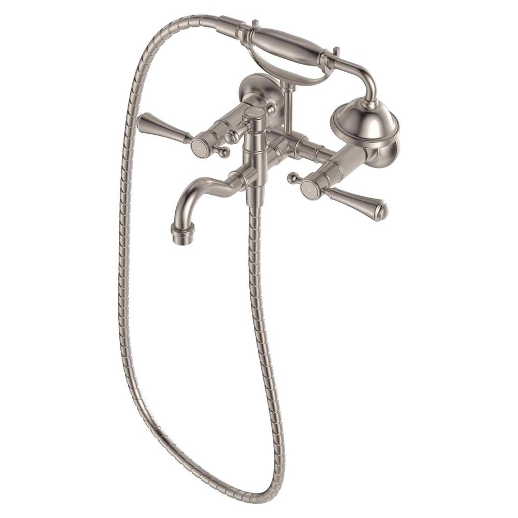 Lillian Exposed Bath Tap Set with Hand Shower gallery detail image
