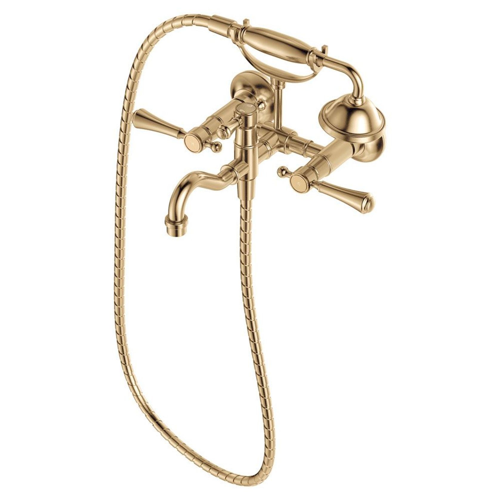 Lillian Exposed Bath Tap Set with Hand Shower gallery detail image