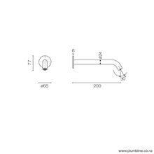 Nostromo Wall Mount Bath Spout gallery detail image