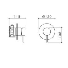 Liano II Bath/Shower Mixer with Fast Flow II - All Pressure gallery detail image