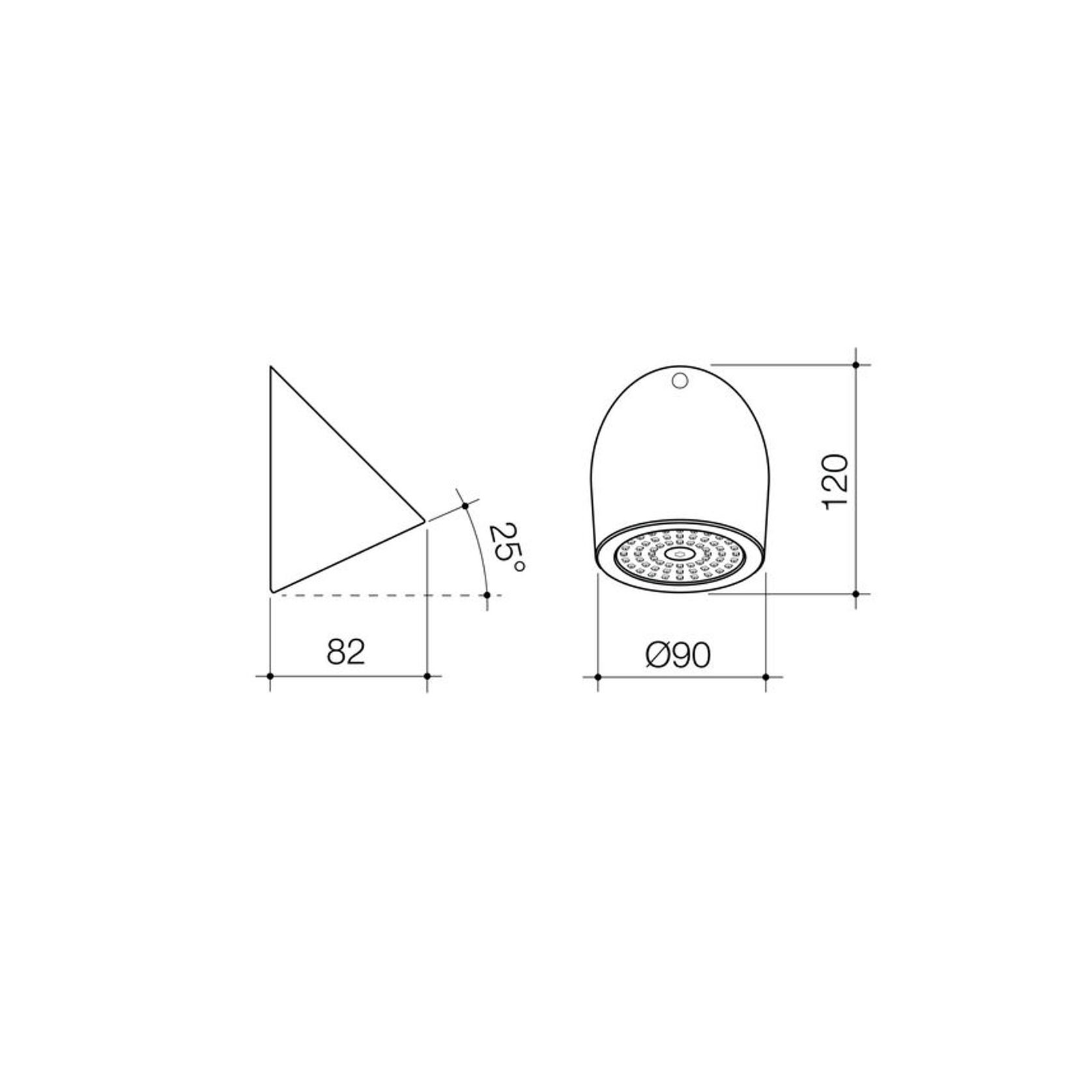 Civic Anti-Ligature Timed Flow Shower Button gallery detail image