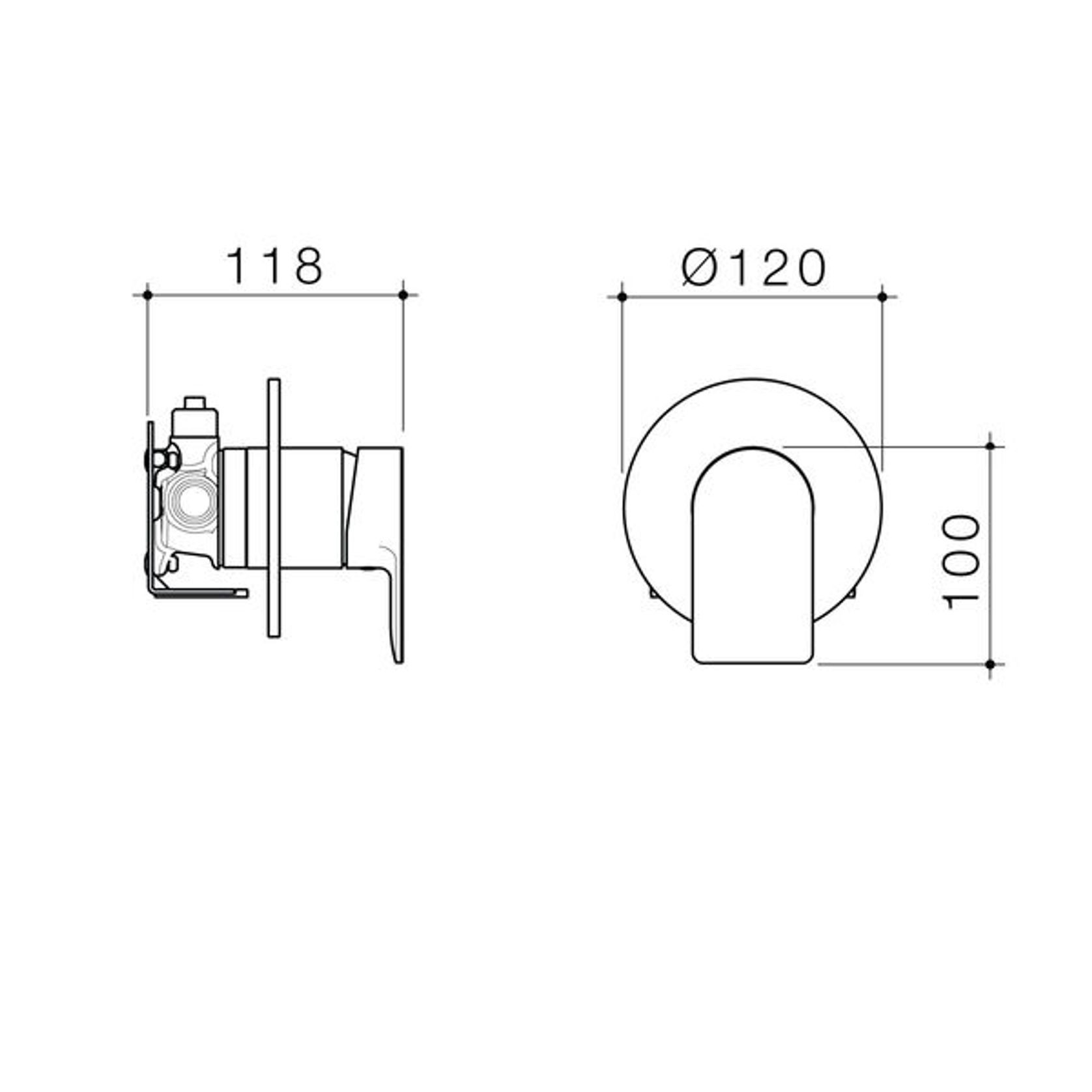 Urbane II Bath/Shower Mixer with Fast Flow II - All Pressure gallery detail image