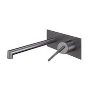 Caddence Wall Mixer with Spout Gun Metal Grey gallery detail image