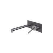 Caddence Wall Mixer with Spout Gun Metal Grey gallery detail image