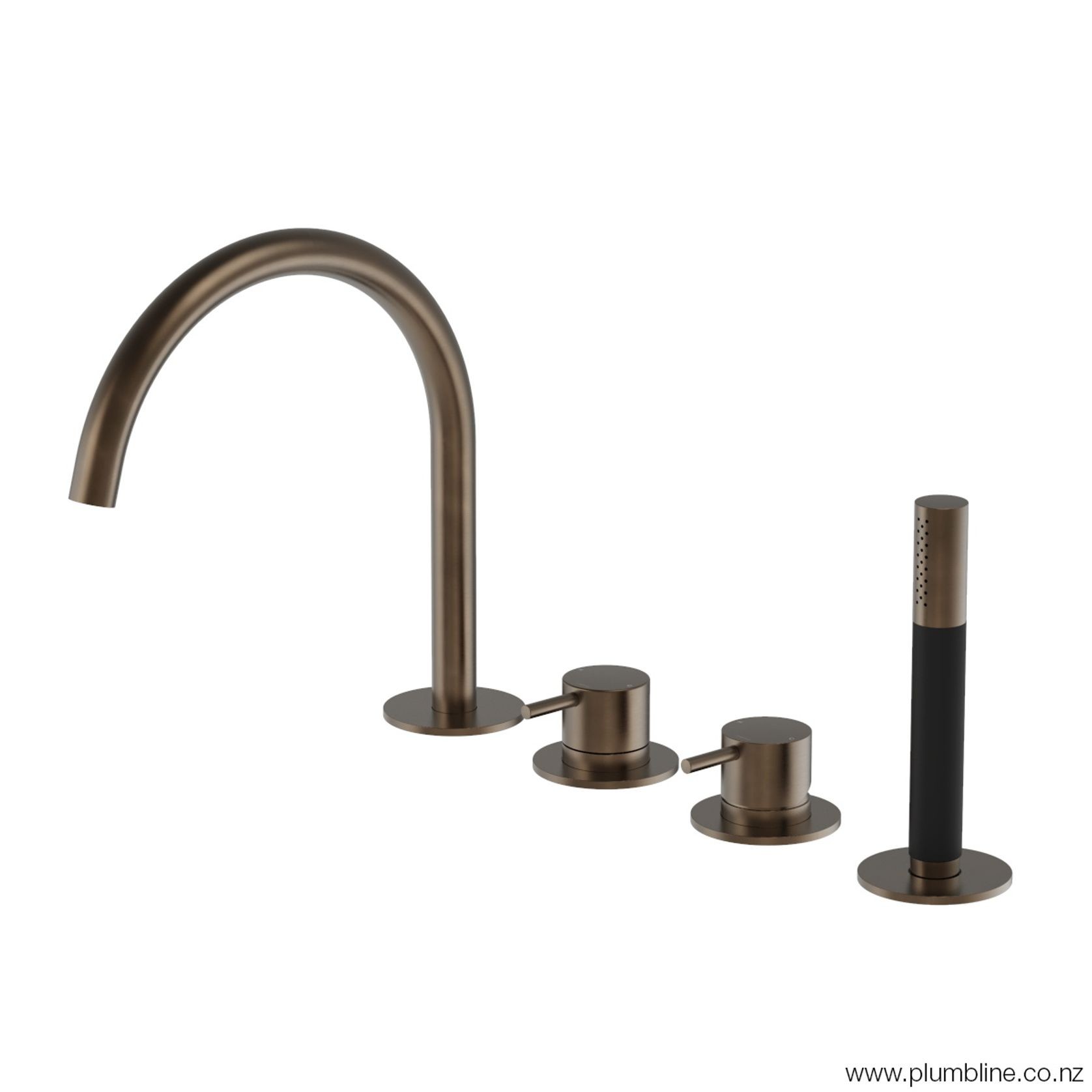 Buddy 4 Hole Bath/Shower Set gallery detail image