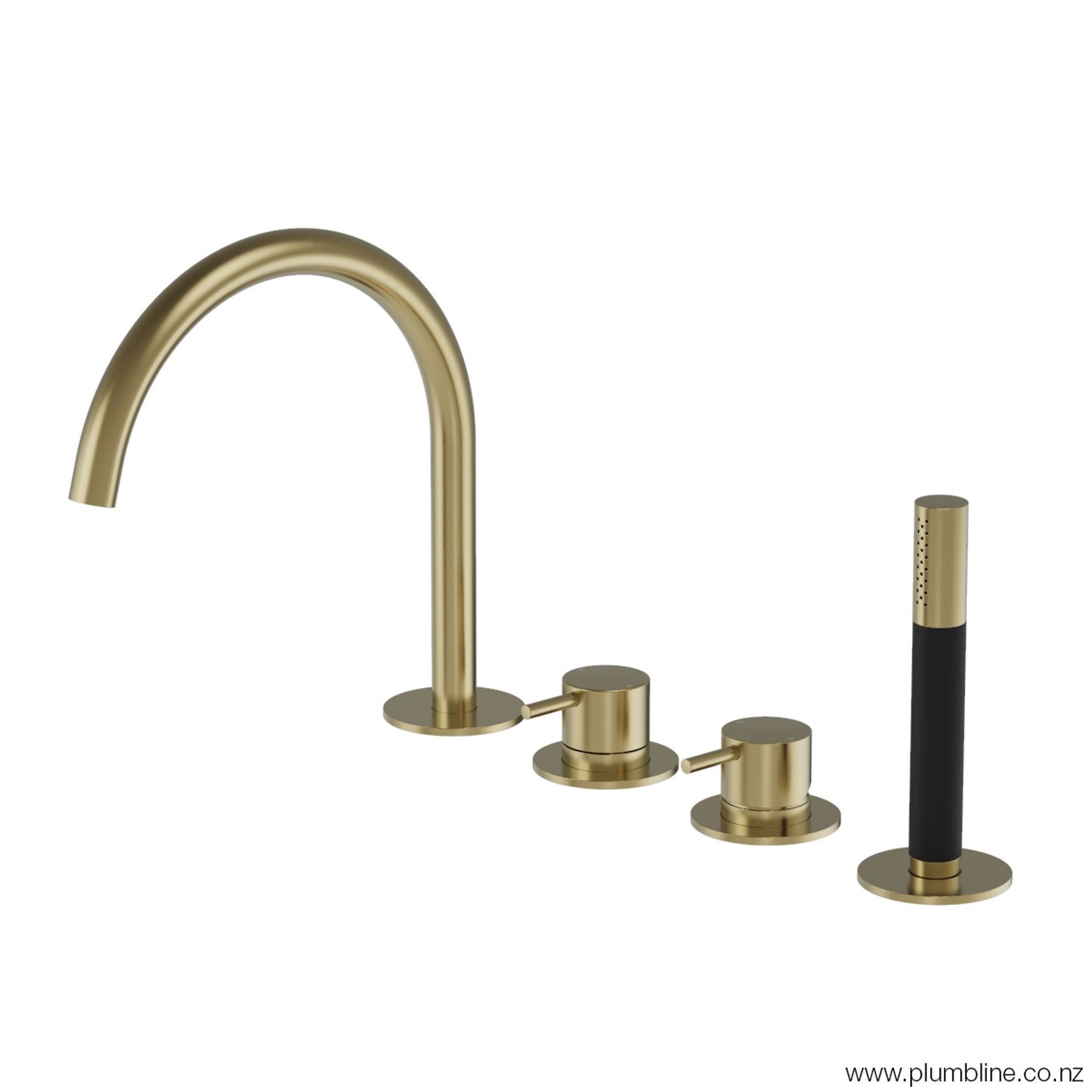 Buddy 4 Hole Bath/Shower Set gallery detail image