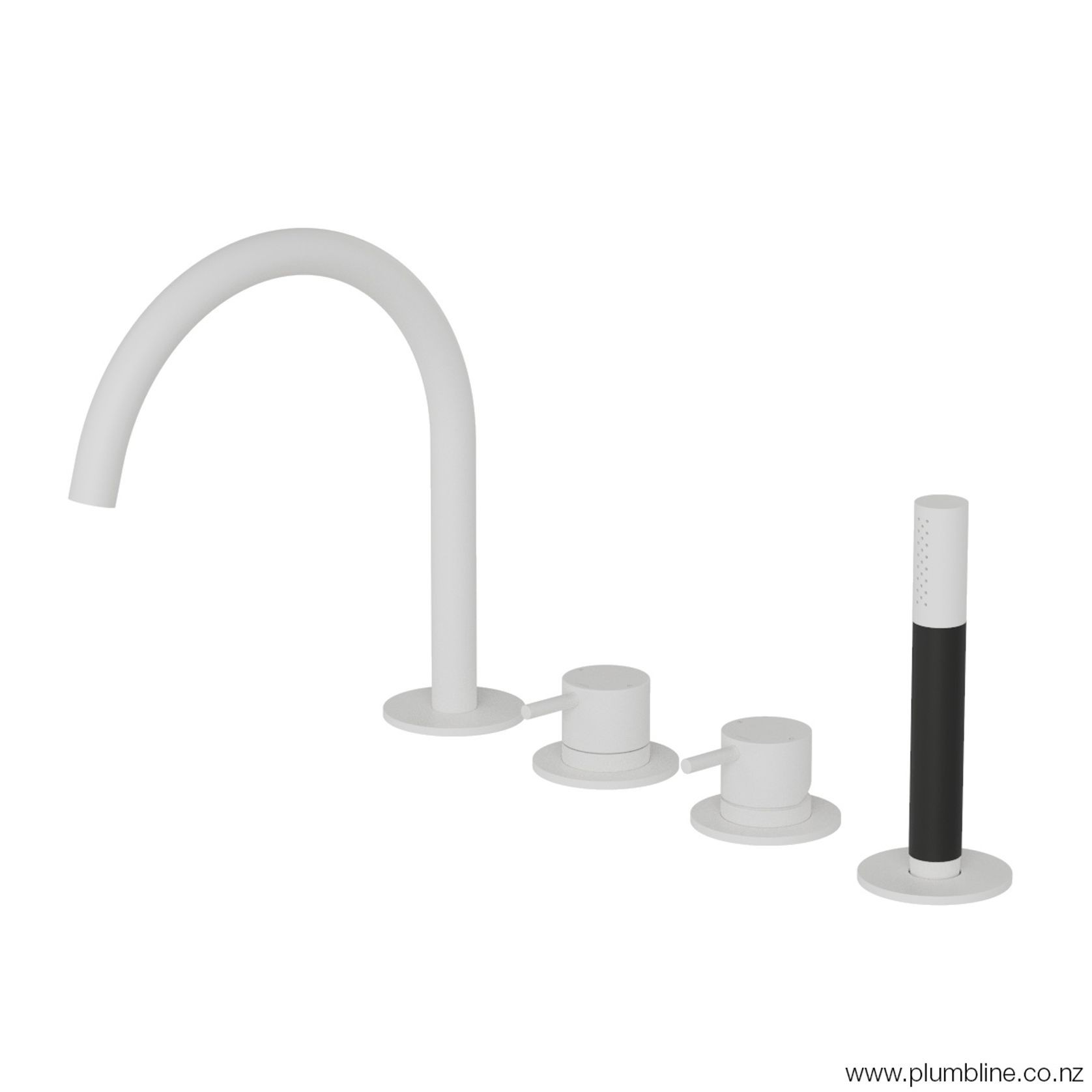 Buddy 4 Hole Bath/Shower Set gallery detail image